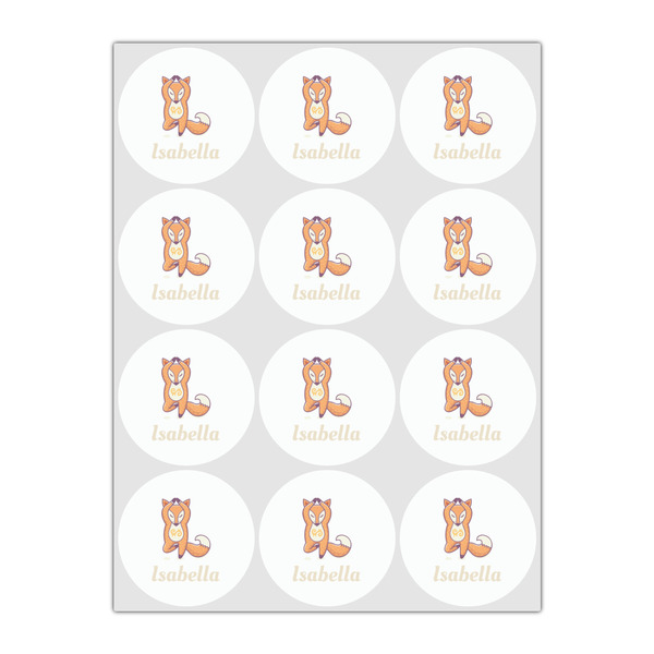 Foxy Yoga Drink Topper - Small - Set of 12
