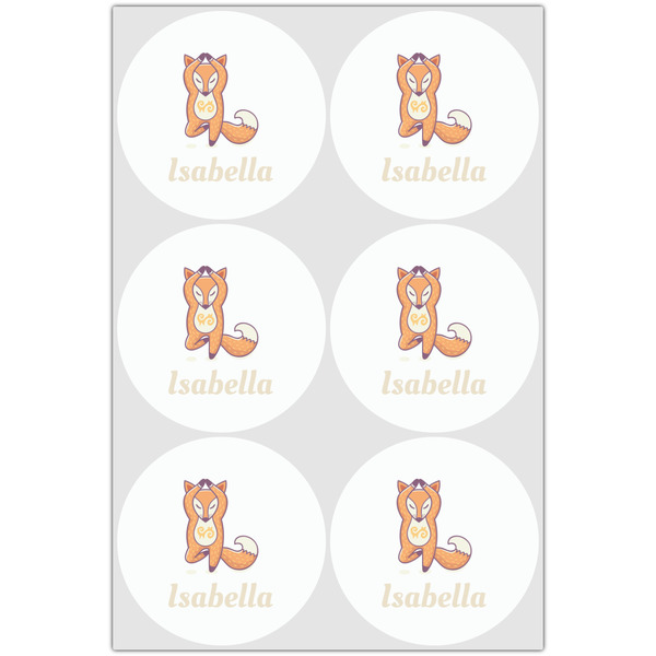 Foxy Yoga Drink Topper - XLarge - Set of 6