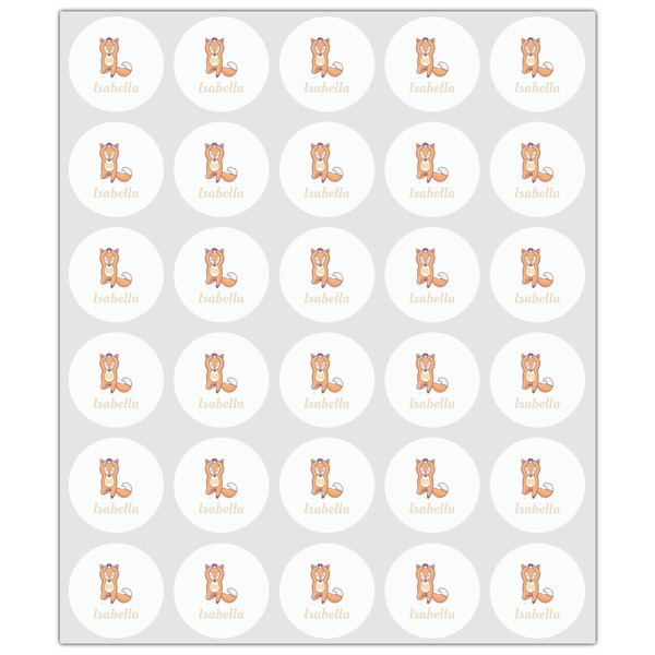 Foxy Yoga Drink Topper - XSmall - Set of 30