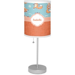 Foxy Yoga Lamp with Drum Shade (Personalized)