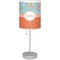 Foxy Yoga Lamp with Drum Shade (Personalized)