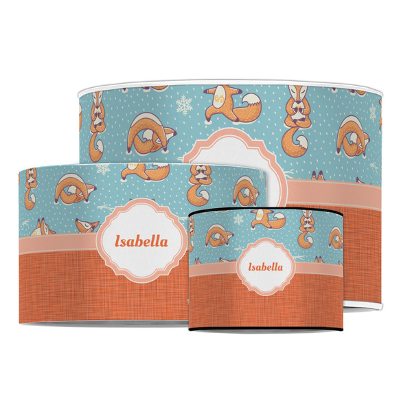 Foxy Yoga Drum Lampshades - MAIN