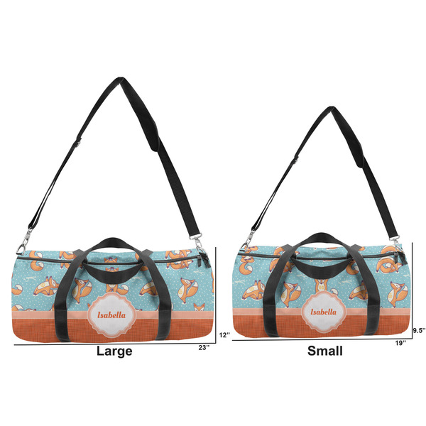Foxy Yoga Duffle Bag Small and Large