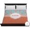 Foxy Yoga Duvet Cover - King (Personalized)