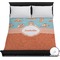 Foxy Yoga Duvet Cover - Full / Queen (Personalized)