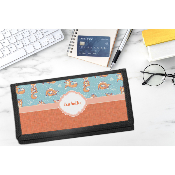 Foxy Yoga DyeTrans Checkbook Cover - LIFESTYLE