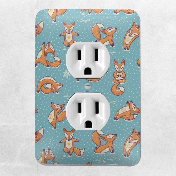 Foxy Yoga Electric Outlet Plate - LIFESTYLE