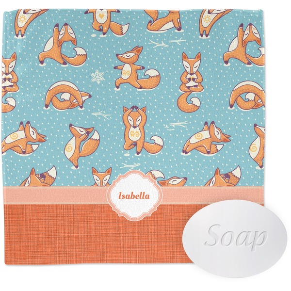 Foxy Yoga Wash Cloth with soap