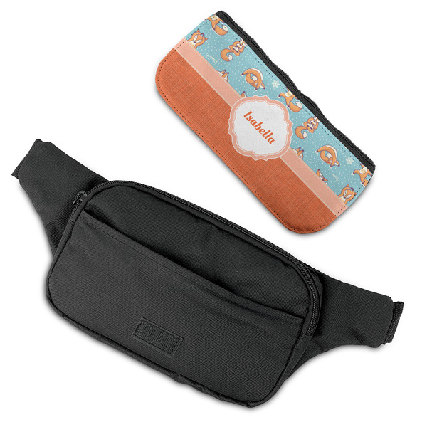 Foxy Yoga Fanny Packs - FLAT (flap off)