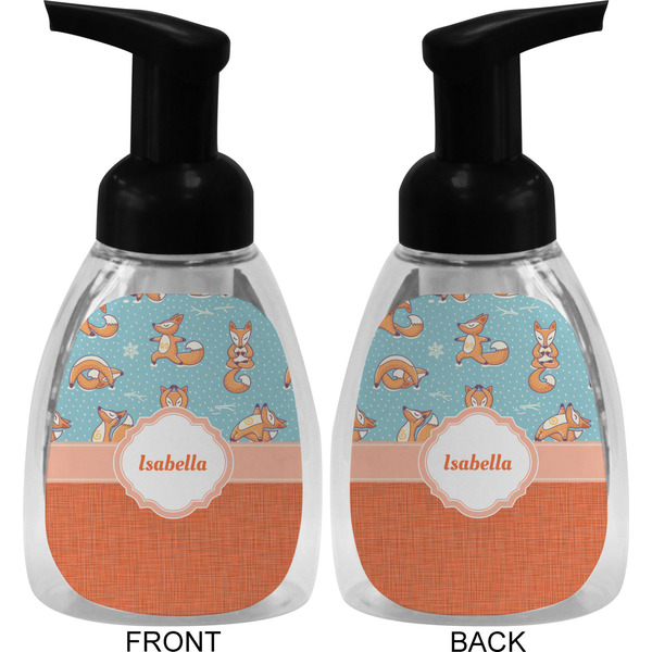 Foxy Yoga Foam Soap Bottle (Front & Back)
