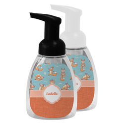 Foxy Yoga Foam Soap Bottle (Personalized)
