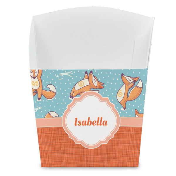 Custom Foxy Yoga French Fry Favor Boxes (Personalized)