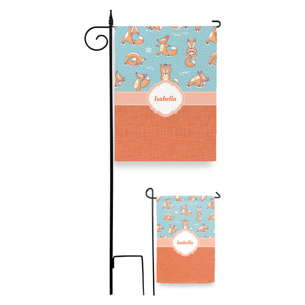 Foxy Yoga Garden Flag - PARENT/MAIN