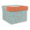 Foxy Yoga Gift Boxes with Lid - Canvas Wrapped - Large - Front/Main