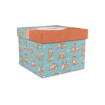 Foxy Yoga Gift Box with Lid - Canvas Wrapped - Small (Personalized)