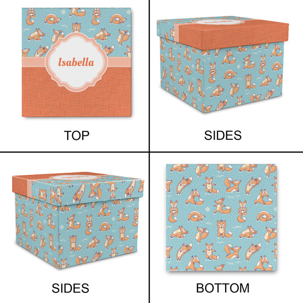 Foxy Yoga Gift Boxes with Lid - Canvas Wrapped - X-Large - Approval