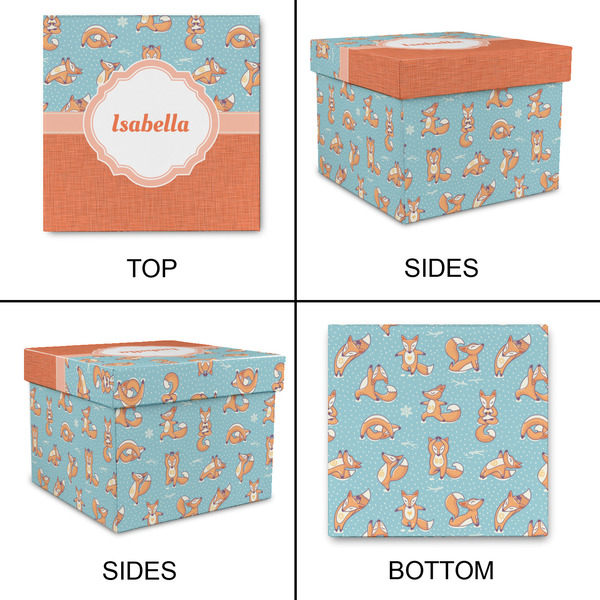 Foxy Yoga Gift Boxes with Lid - Canvas Wrapped - XX-Large - Approval