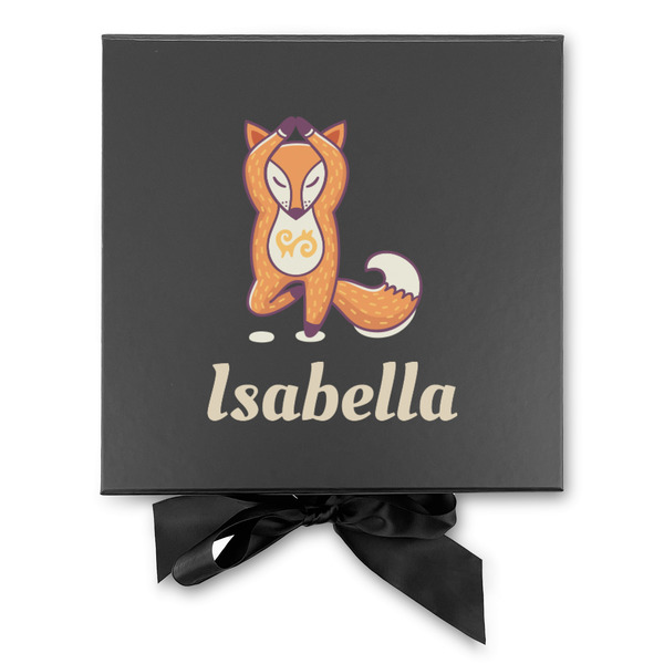 Foxy Yoga Gift Boxes with Magnetic Lid - Black - Approval