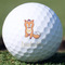 Foxy Yoga Golf Ball - Non-Branded - Front