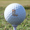 Foxy Yoga Golf Ball - Non-Branded - Tee