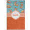 Foxy Yoga Golf Towel - Poly-Cotton Blend - Small w/ Name or Text