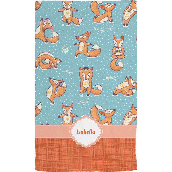 Foxy Yoga Hand Towel (Personalized) Full