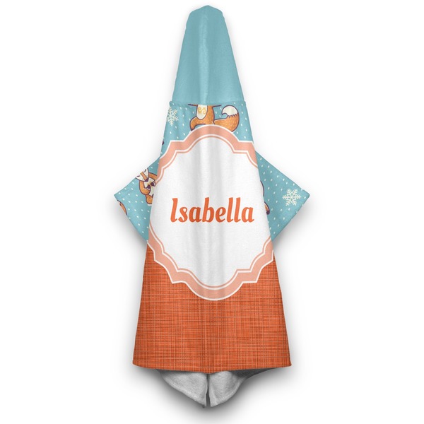 Foxy Yoga Hooded Towel - Hanging