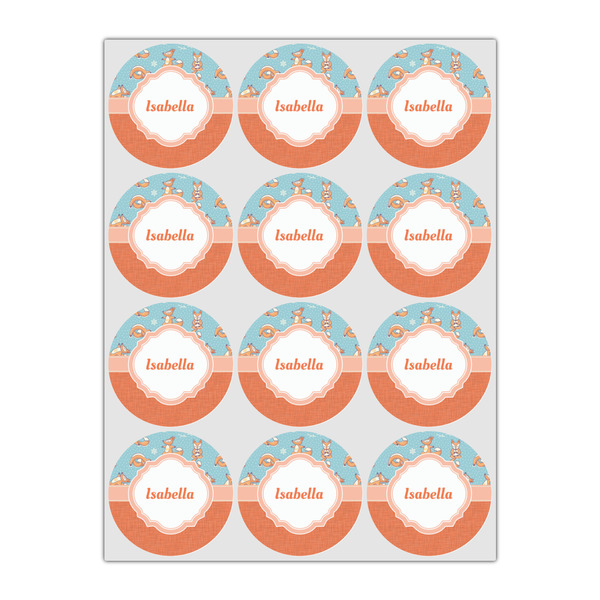 Foxy Yoga Icing Circle - Small - Set of 12