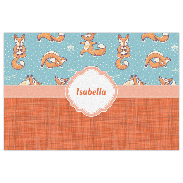 Foxy Yoga Indoor / Outdoor Rug - 2'x3' - Front Flat