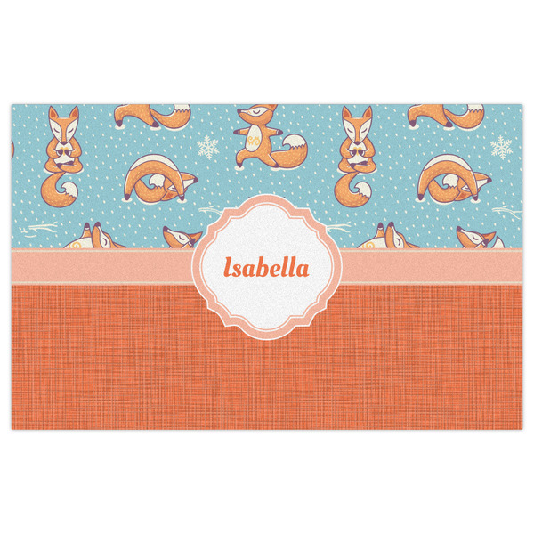 Foxy Yoga Indoor / Outdoor Rug - 5'x8' - Front Flat