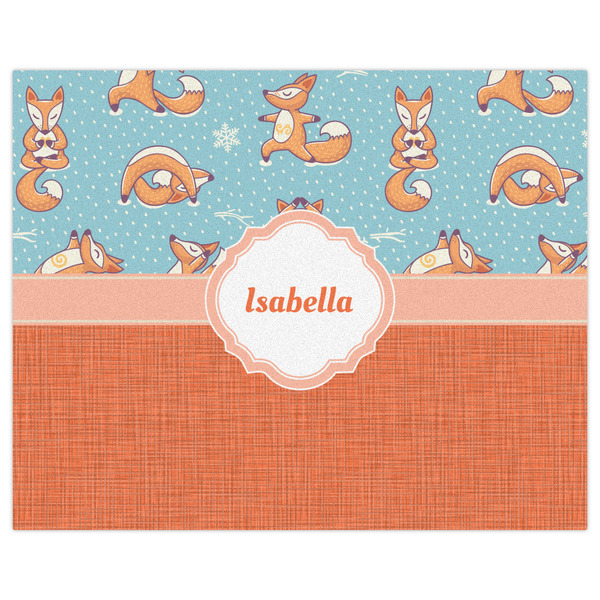 Foxy Yoga Indoor / Outdoor Rug - 8'x10' - Front Flat