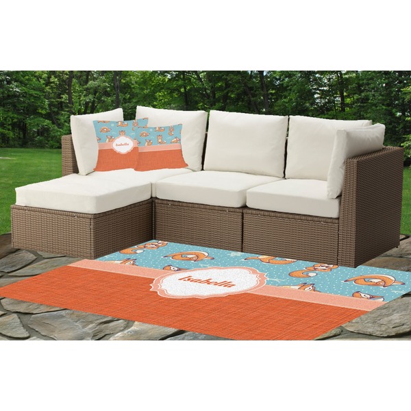 Foxy Yoga Indoor / Outdoor Rug & Cushions