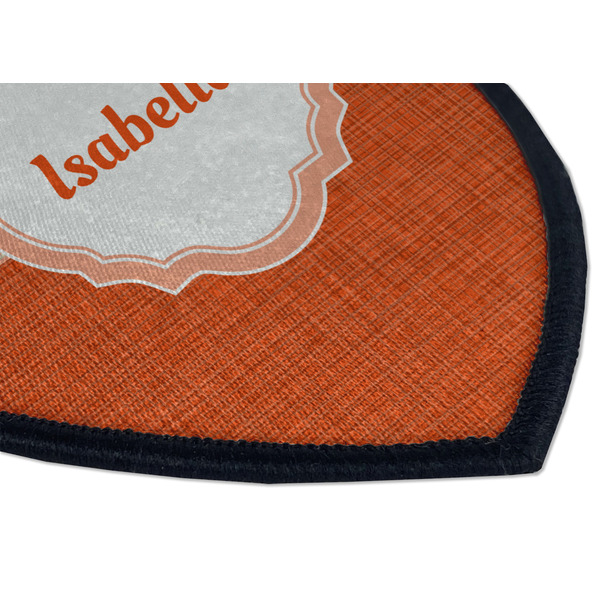 Foxy Yoga Iron on Shield 3 Detail