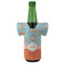 Foxy Yoga Jersey Bottle Cooler - FRONT (on bottle)