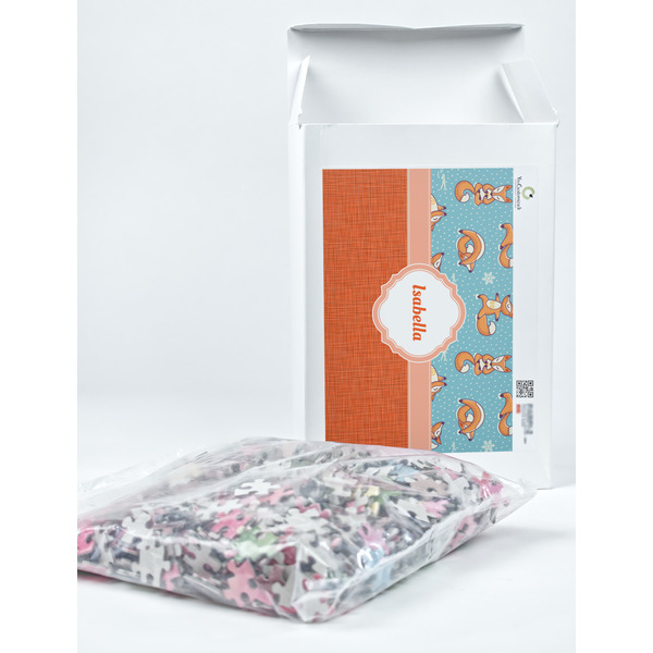 Foxy Yoga Jigsaw Puzzle 1014 Piece - Box