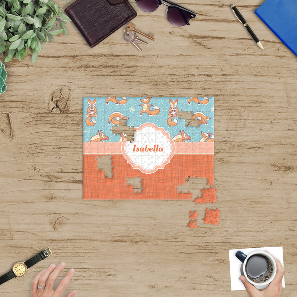 Foxy Yoga Jigsaw Puzzle 252 Piece - In Context