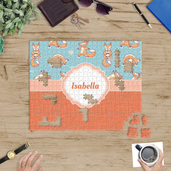 Foxy Yoga Jigsaw Puzzle 500 Piece - In Context