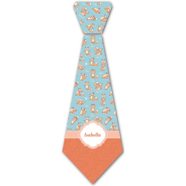 Custom Foxy Yoga Iron On Tie (Personalized)