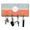 Foxy Yoga Key Hanger w/ 4 Hooks & Keys