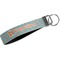 Foxy Yoga Webbing Keychain Fob - Small (Personalized)
