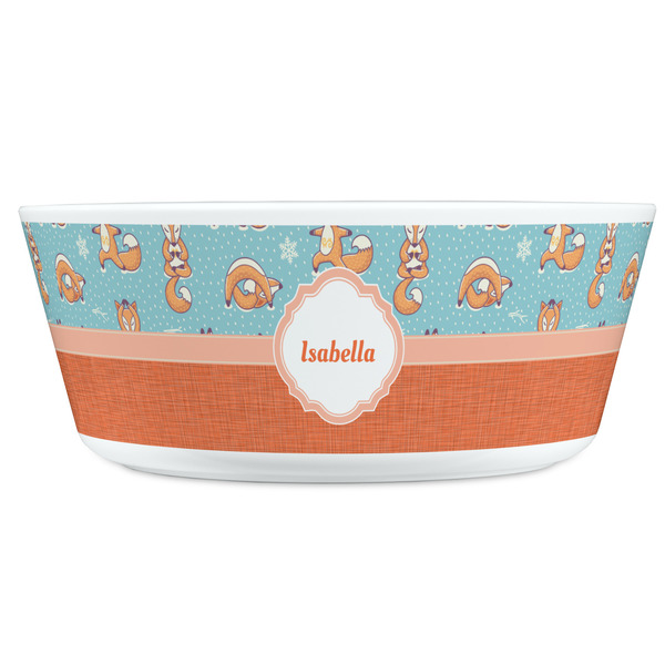 Foxy Yoga Kids Bowls - FRONT