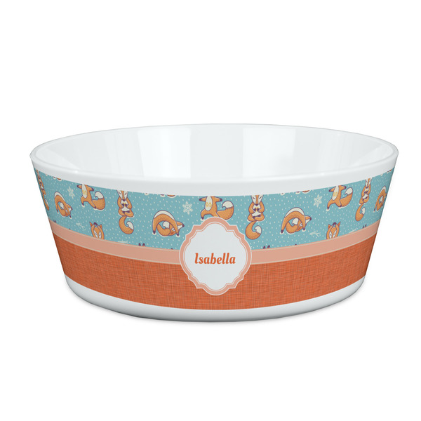 Custom Foxy Yoga Kid's Bowl (Personalized)