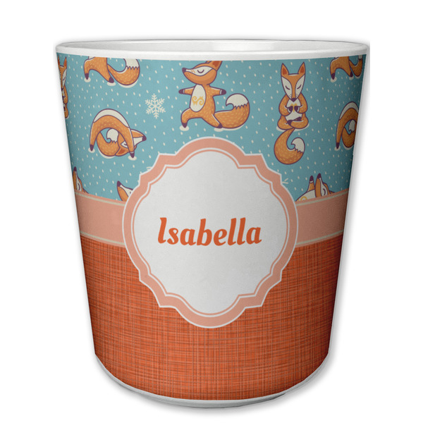 Custom Foxy Yoga Plastic Tumbler 6oz (Personalized)