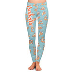 Foxy Yoga Ladies Leggings - Extra Large (Personalized)