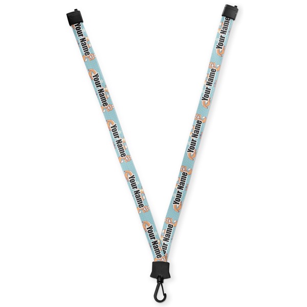 Custom Foxy Yoga Lanyard (Personalized)