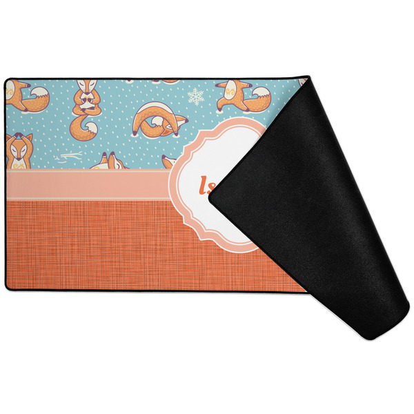 Foxy Yoga Large Gaming Mats - FRONT W/ FOLD