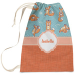 Foxy Yoga Laundry Bag - Large (Personalized)