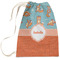 Foxy Yoga Large Laundry Bag - Front View