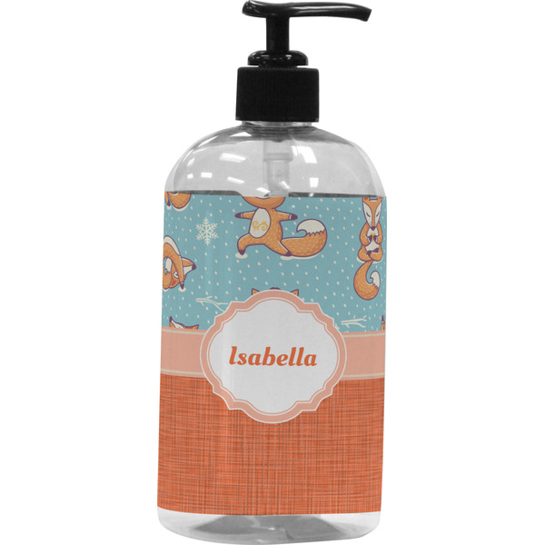 Custom Foxy Yoga Plastic Soap / Lotion Dispenser (Personalized)