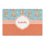 Foxy Yoga Large Rectangle Car Magnet (Personalized)